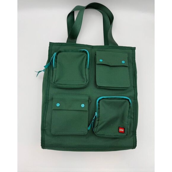 Lego Handbags - Lego Collection X Target Utility Pockets weekender Tote Bag forest Green travel